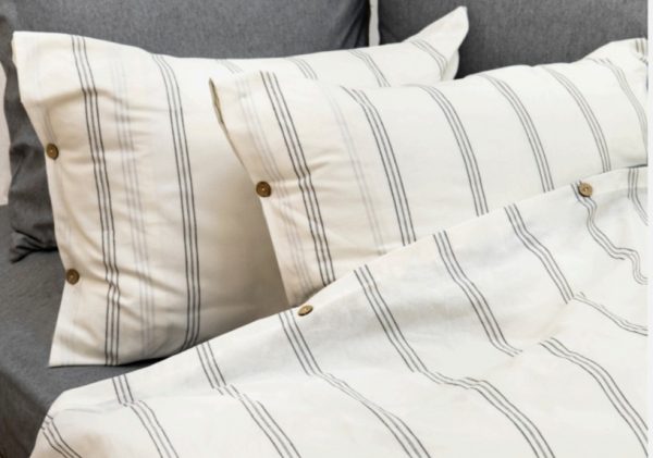 GKC Home Exclusive İpliği Boyalı Nevresim Takımı - Atlas - Görsel 2