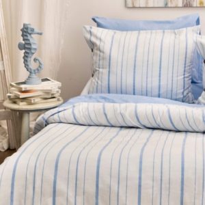 GKC Home Exclusive İpliği Boyalı Nevresim Takımı - Okyanus, rengi ve dokusuyla yatak odanızın ambiyansını değiştirir. Ferah bir ortam oluşturur ve her mevsim kullanıma uygundur.